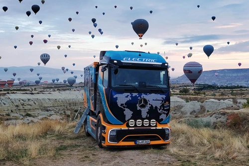 Elektrotrucker završio europsku etapu putovanja oko svijeta Elektrotrucker završio europsku etapu putovanja oko svijeta